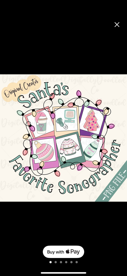 Santa’s Favorite Sonographer