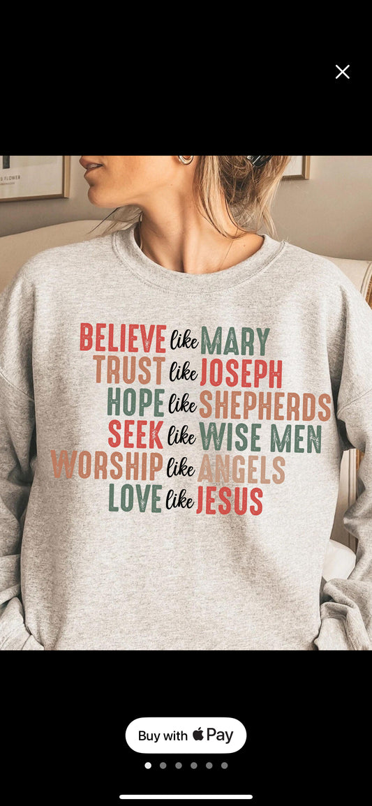 Believe Like Mary