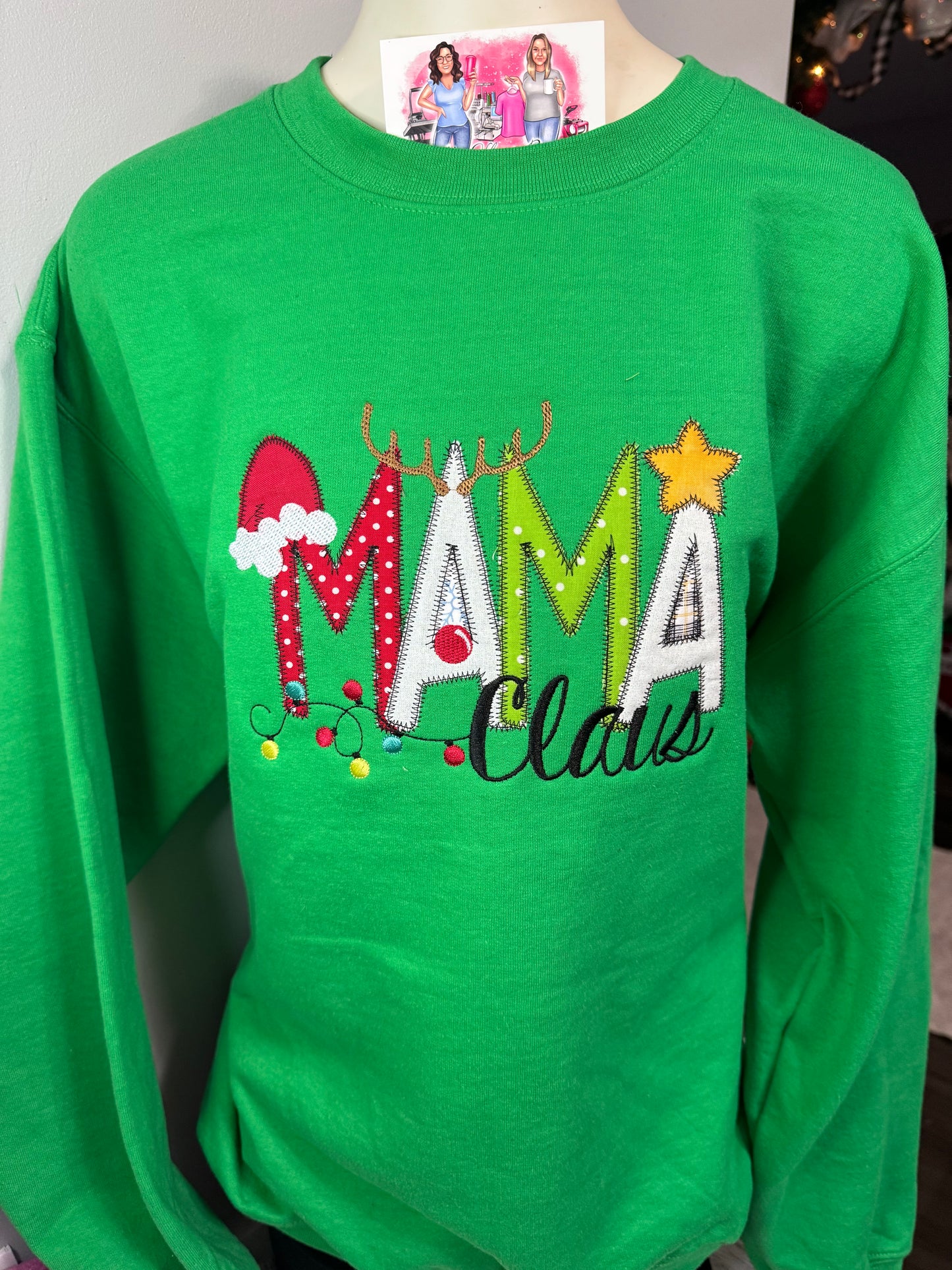 Mama Claus Appliqué